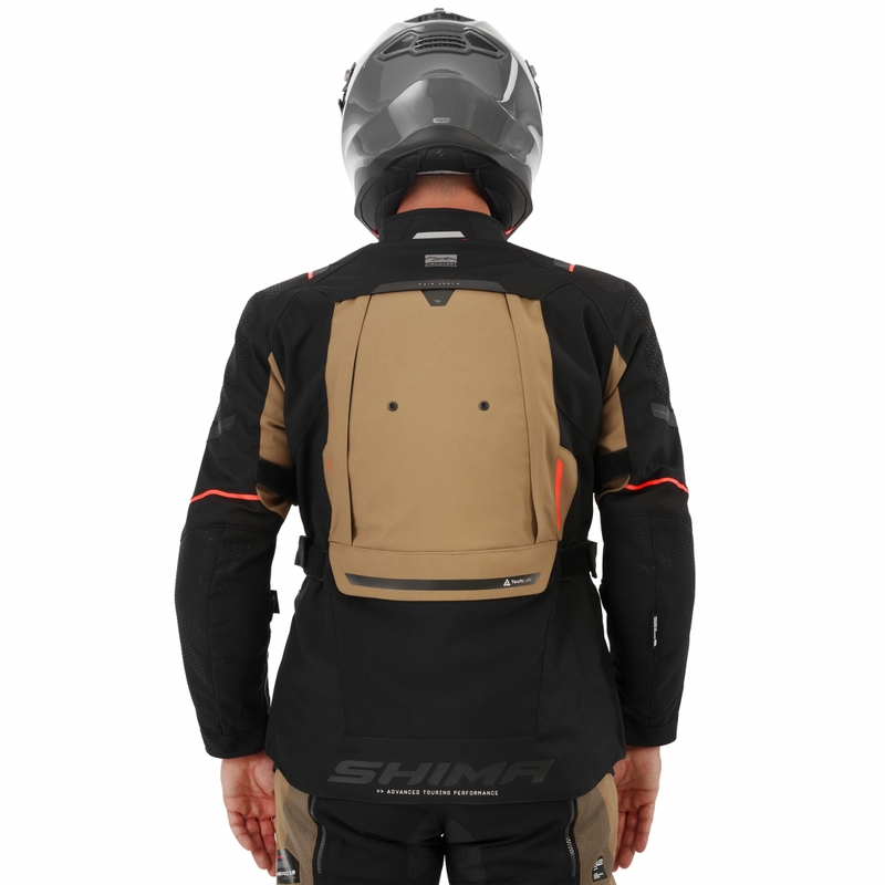 Giacca da moto Shima Hero 3.0 marrone