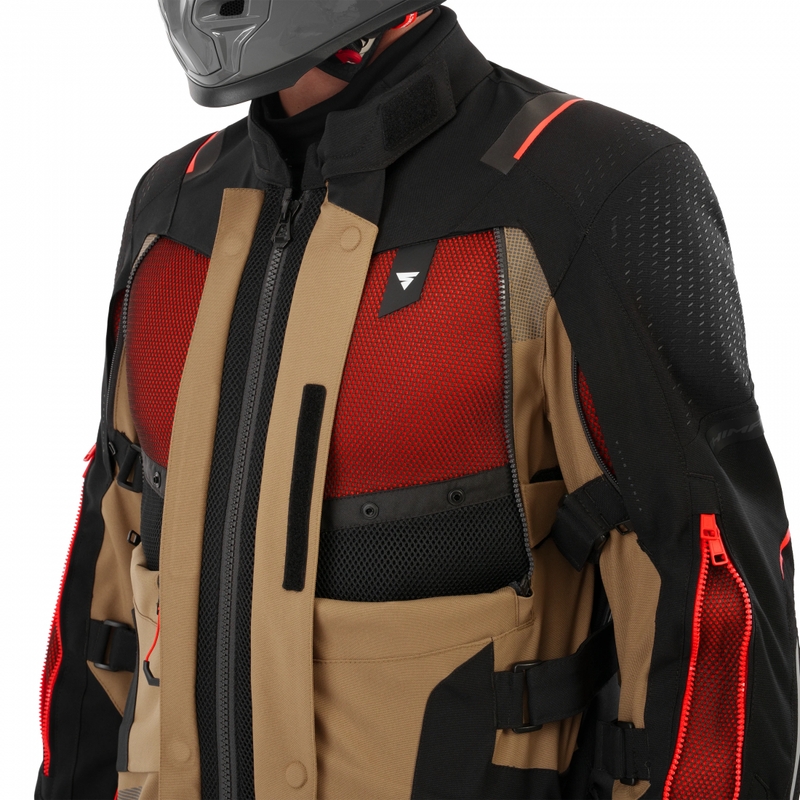 Giacca da moto Shima Hero 3.0 marrone