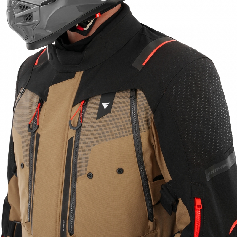 Giacca da moto Shima Hero 3.0 marrone