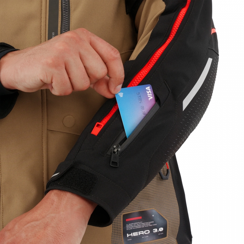 Giacca da moto Shima Hero 3.0 marrone