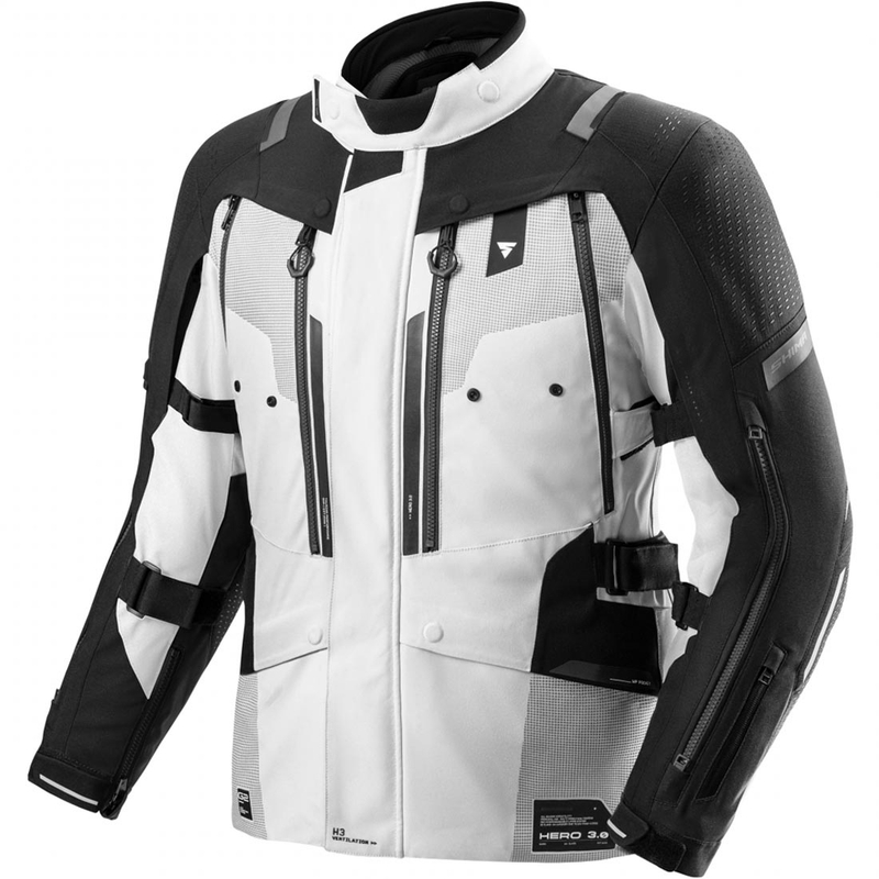 Giacca da moto Shima Hero 3.0 grigio-nera