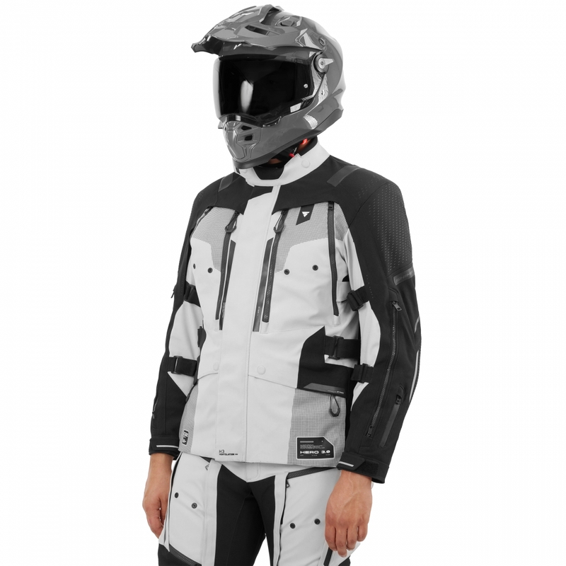 Giacca da moto Shima Hero 3.0 grigio-nera