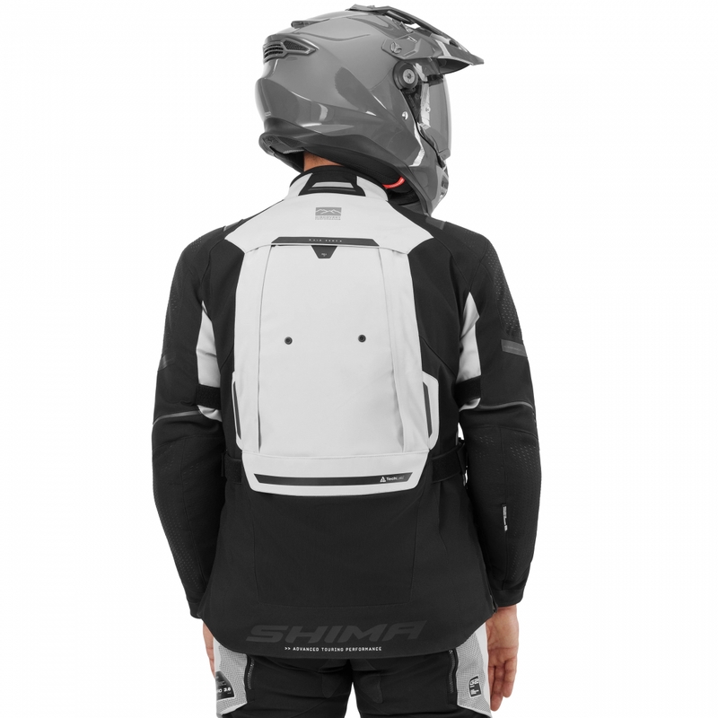 Giacca da moto Shima Hero 3.0 grigio-nera