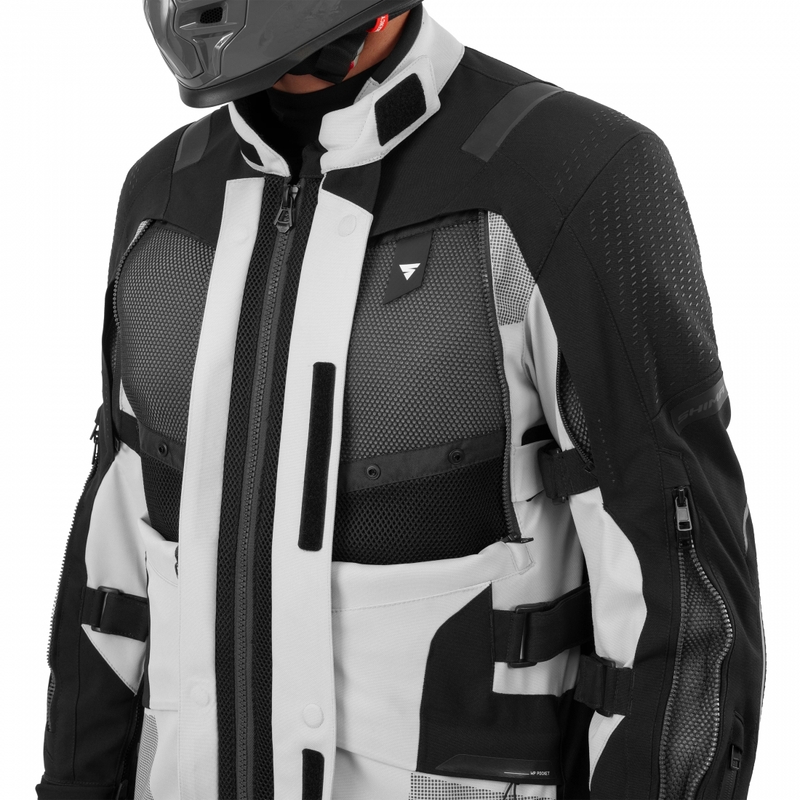 Giacca da moto Shima Hero 3.0 grigio-nera
