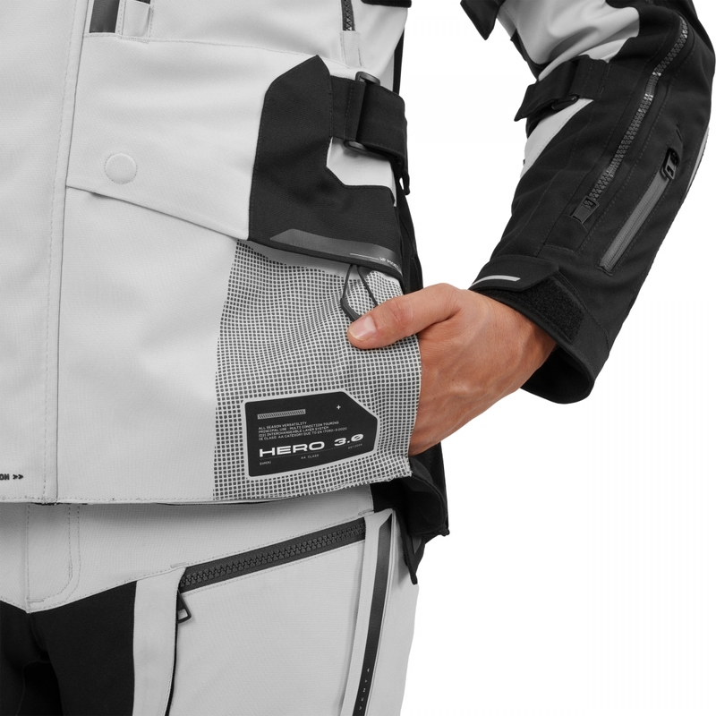 Giacca da moto Shima Hero 3.0 grigio-nera