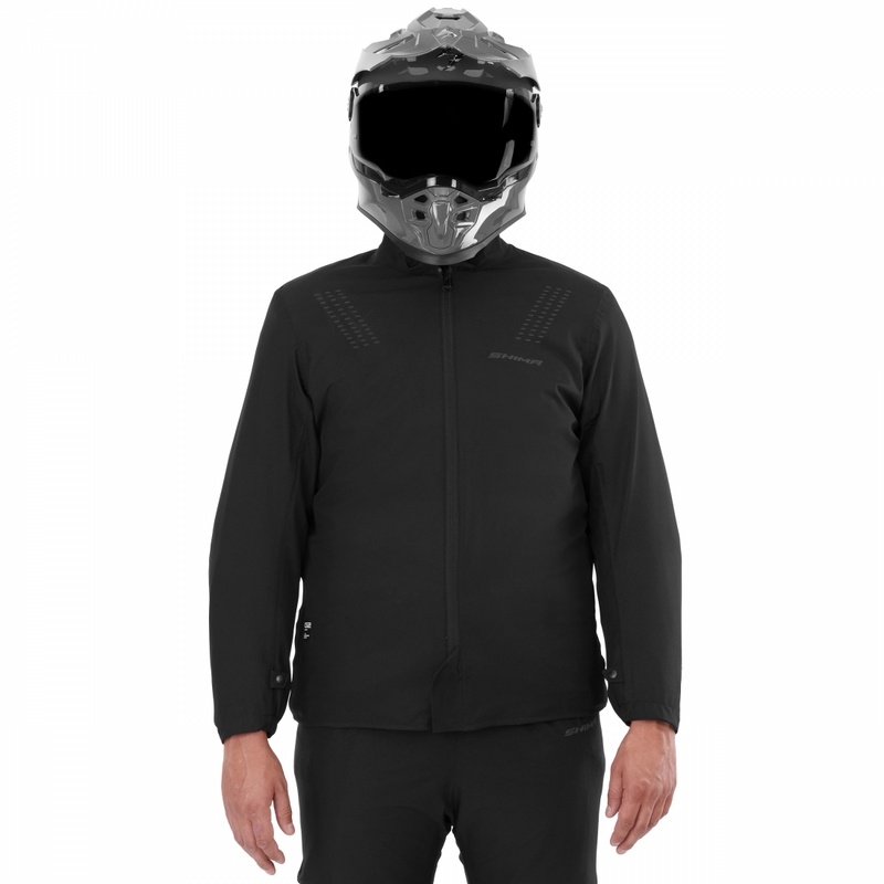 Giacca da moto Shima Hero 3.0 grigio-giallo fluo