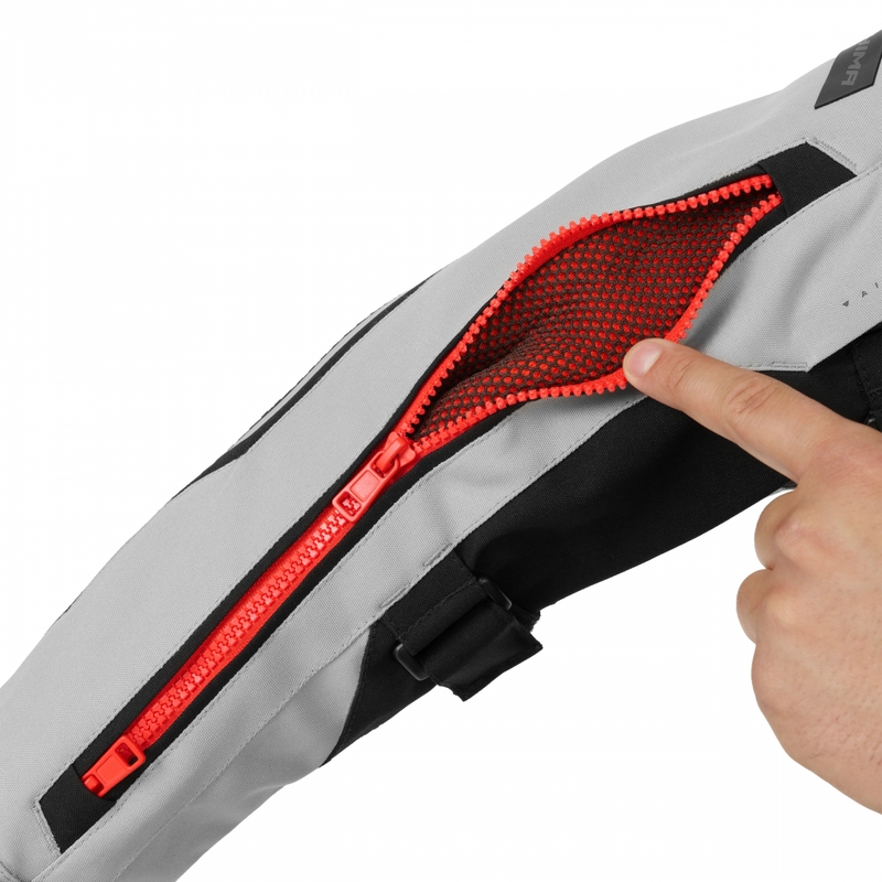 Giacca da moto Shima Hero 3.0 grigio-rossa