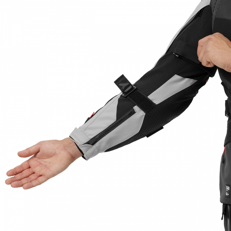 Giacca da moto Shima Hero 3.0 grigio-rossa