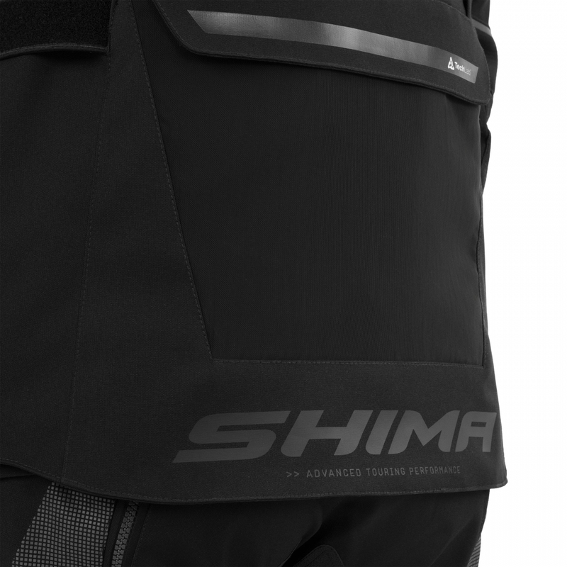 Giacca da moto Shima Hero 3.0 grigio-rossa
