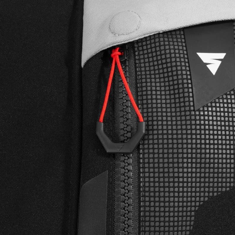 Giacca da moto Shima Hero 3.0 grigio-rossa