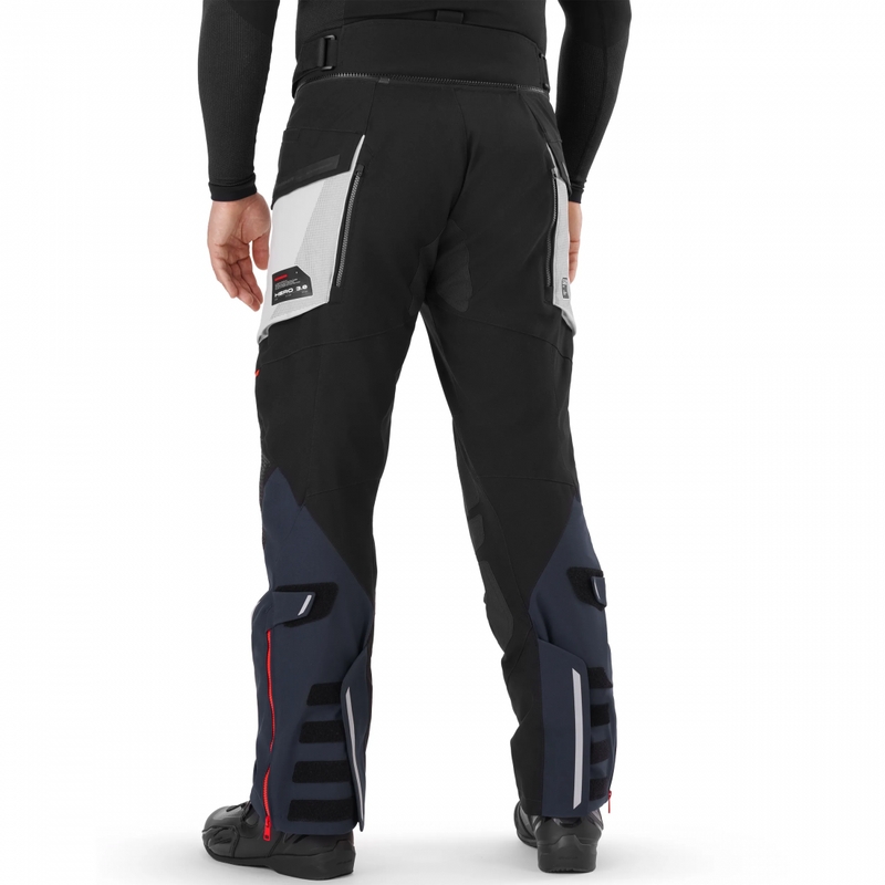 Pantaloni da moto Shima Hero 3.0 grigio-blu