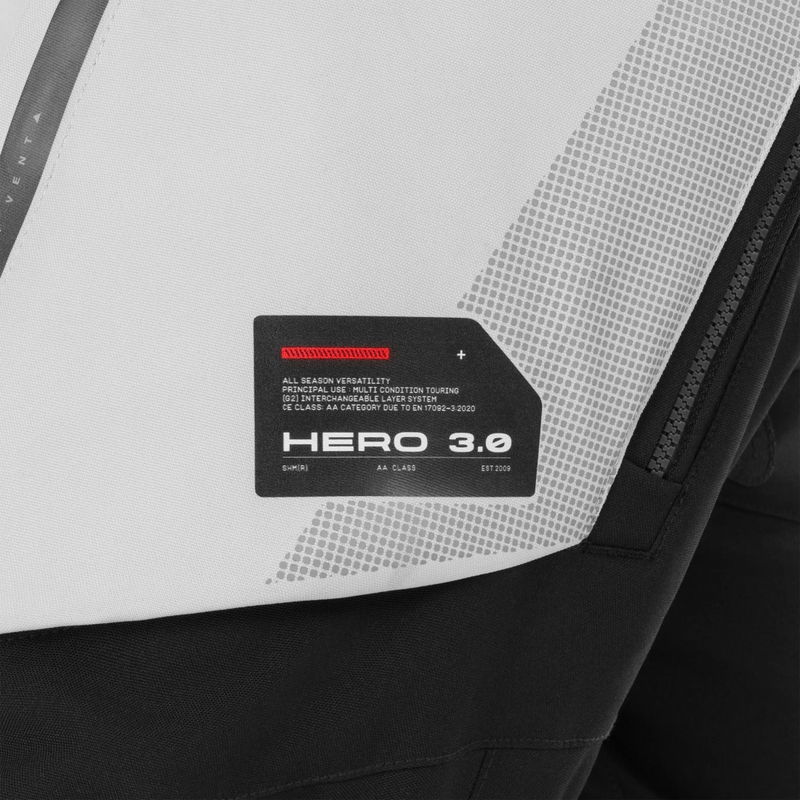 Pantaloni da moto Shima Hero 3.0 grigio-blu