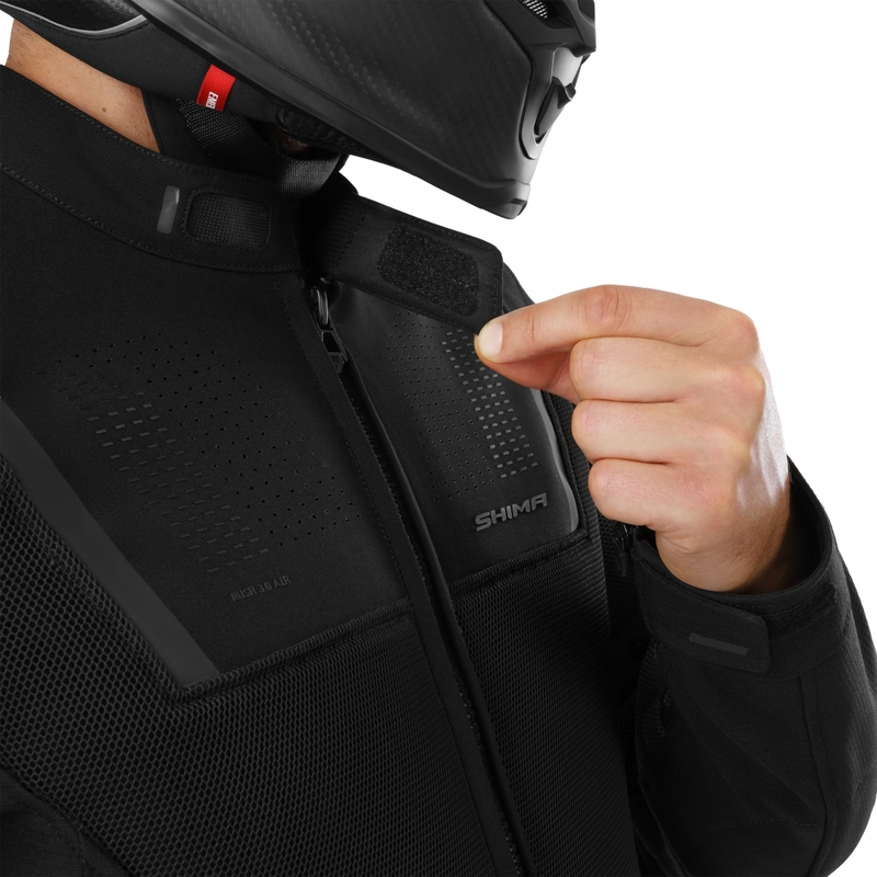 Giacca da moto Shima Rush 3.0 Air nera