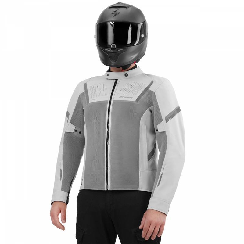 Giacca da moto Shima Rush 3.0 Air grigia