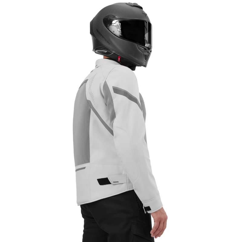 Giacca da moto Shima Rush 3.0 Air grigia
