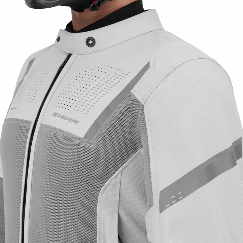 Giacca da moto Shima Rush 3.0 Air grigia