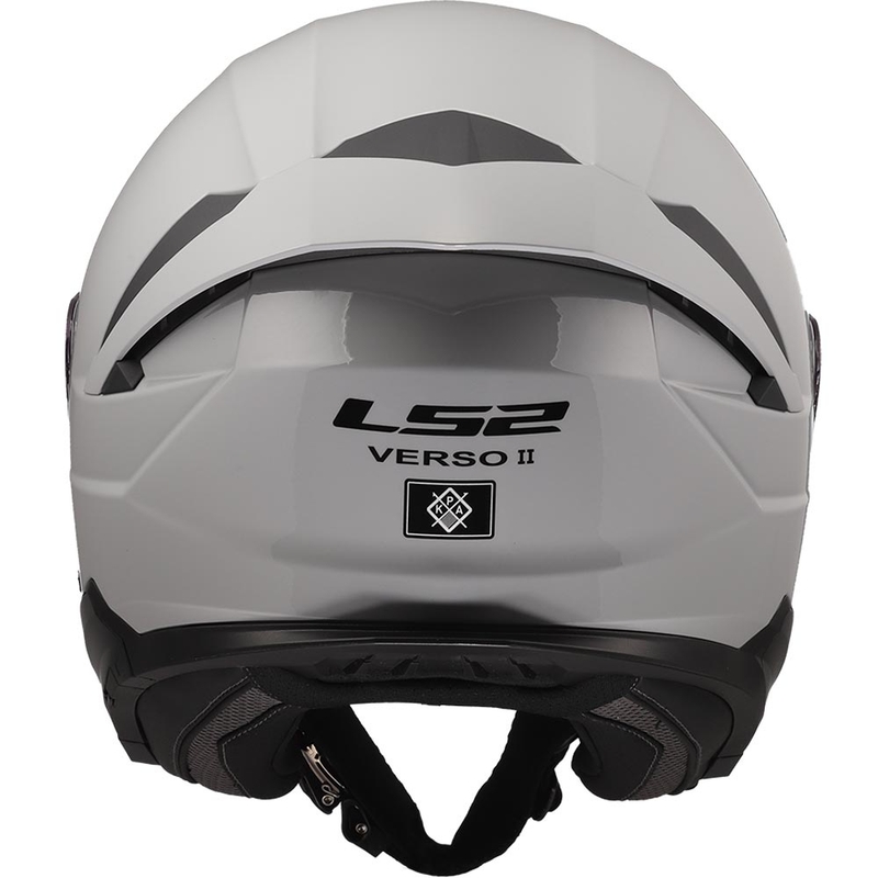 Casco da moto aperto LS2 OF618 Verso II Grigio nardo tinta unita