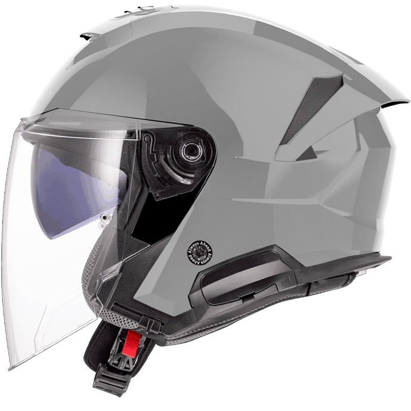 Casco da moto aperto LS2 OF618 Verso II Grigio nardo tinta unita