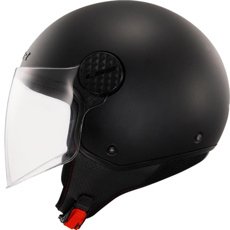 Casco da moto aperto LS2 OF558 Sphere Lux II, nero opaco.