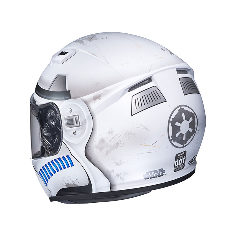 Integrální přilba na motorku HJC CS-15 Stormtrooper Star Wars MC10SF výprodej