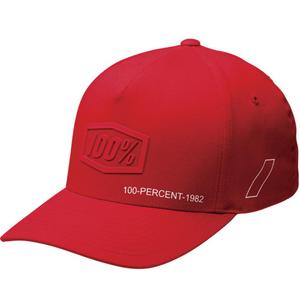 Cappellino 100% Shadow Snapback rosso