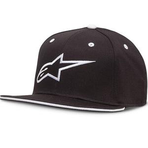 Alpinestars Ageless Flatbill Cap Nero e Bianco