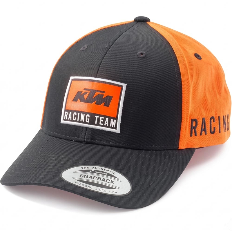 KTM Team Cappello curvo OS nero-arancio
