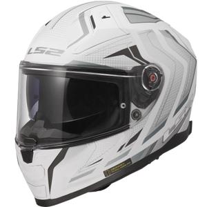 Casco integrale da moto LS2 FF811 Vector II Alizer bianco opaco