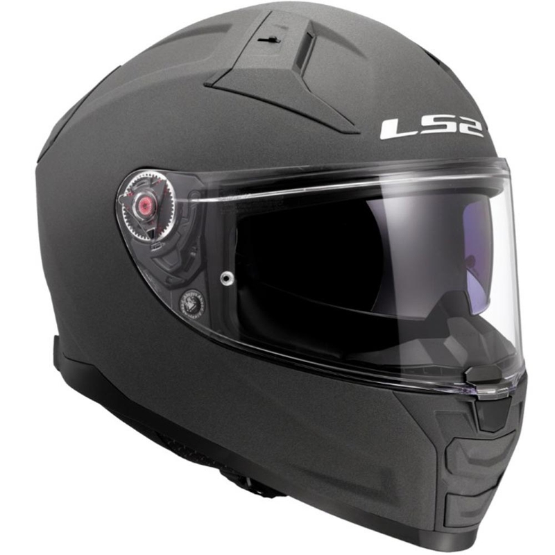 Casco integrale da moto LS2 FF811 Vector II grigio cemento.
