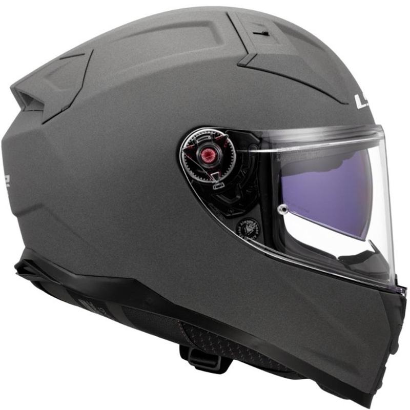 Casco integrale da moto LS2 FF811 Vector II grigio cemento.