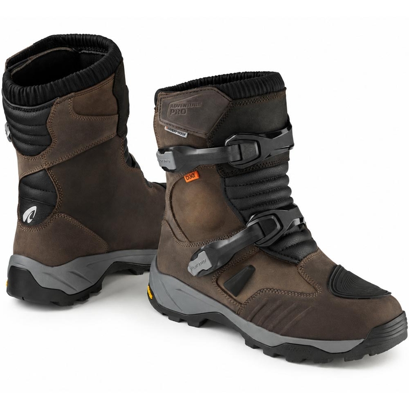 Stivali da moto Forma Adventure PRO Low marroni