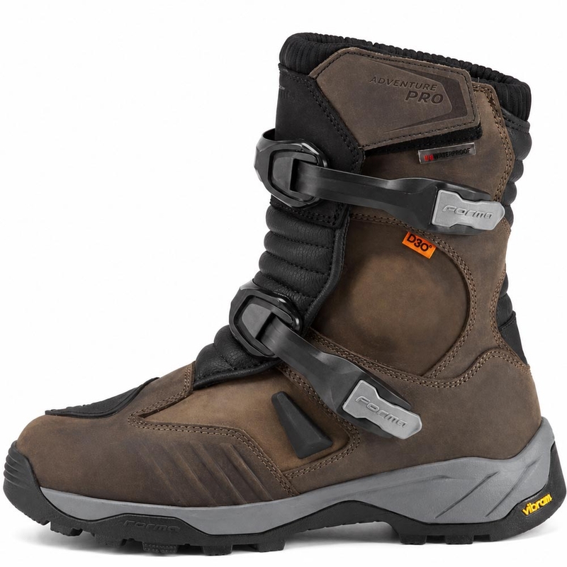 Stivali da moto Forma Adventure PRO Low marroni