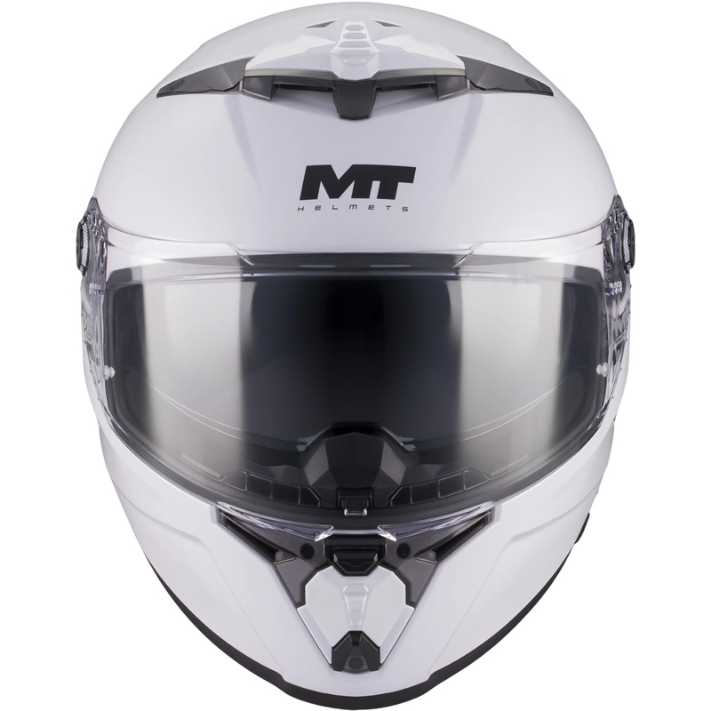 Casco integrale da moto MT Thunder 4 R Pure A0 bianco