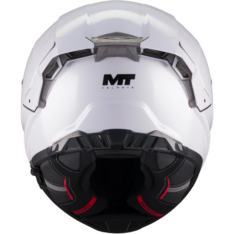 Casco integrale da moto MT Thunder 4 R Pure A0 bianco