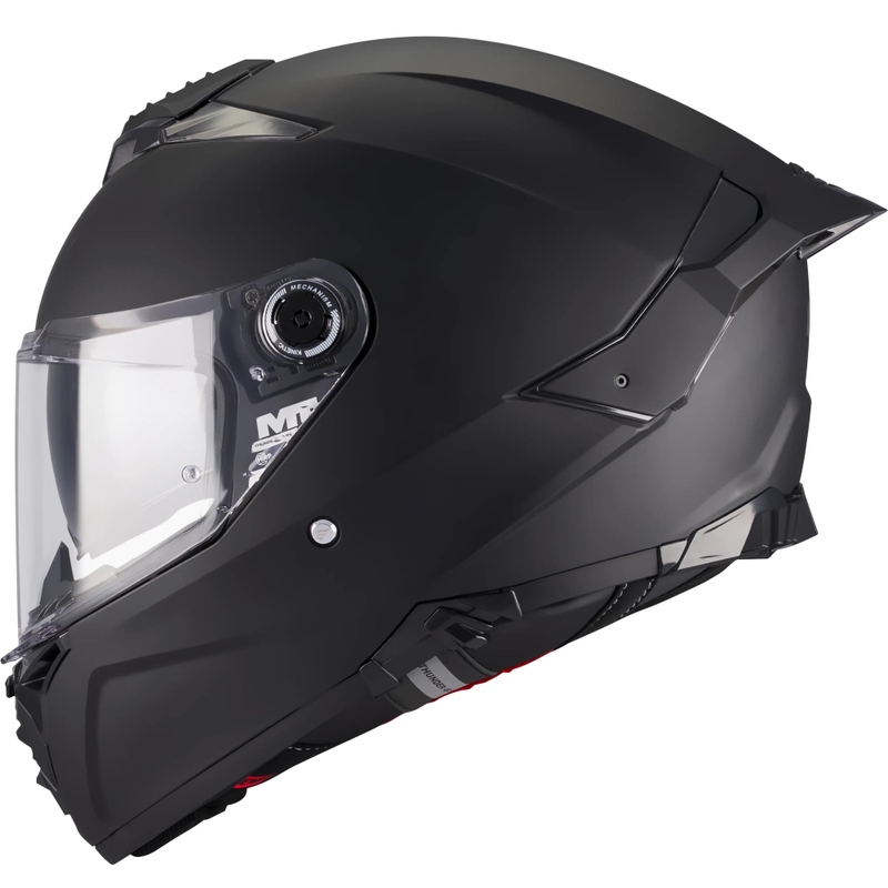 Casco integrale da moto MT Thunder 4 R Pure A1 nero opaco