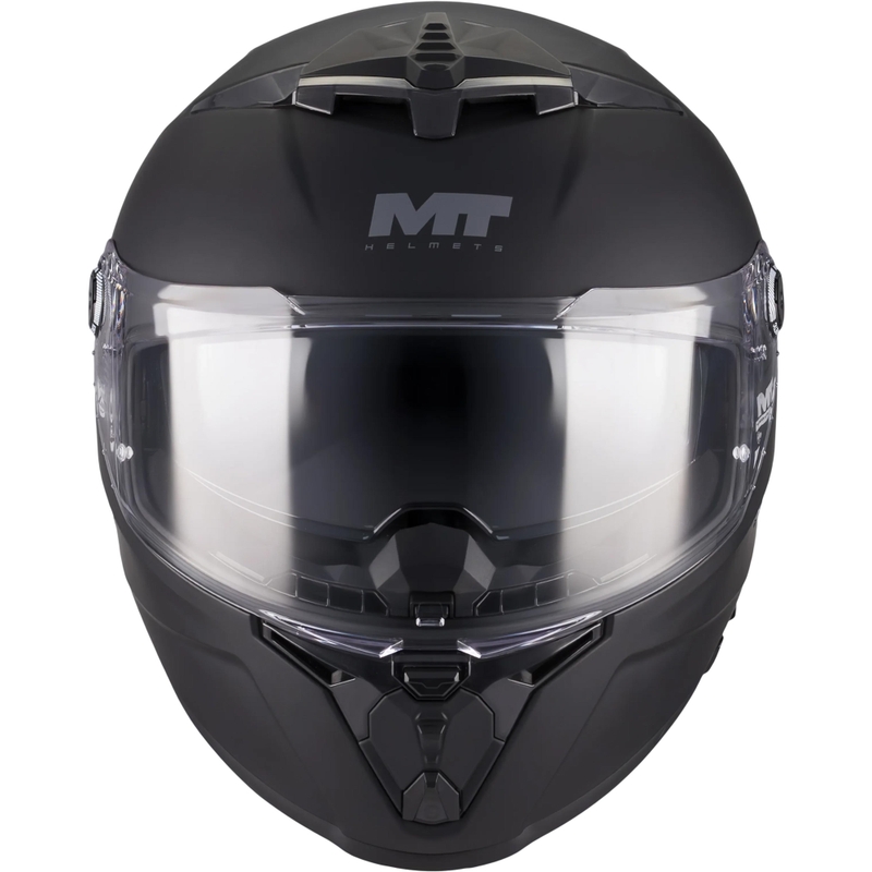 Casco integrale da moto MT Thunder 4 R Pure A1 nero opaco