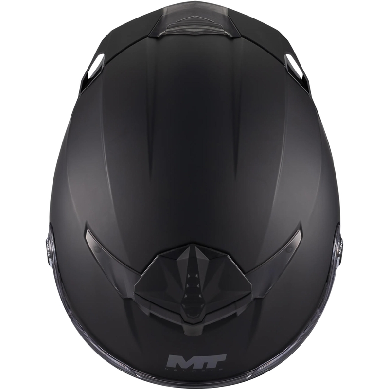 Casco integrale da moto MT Thunder 4 R Pure A1 nero opaco