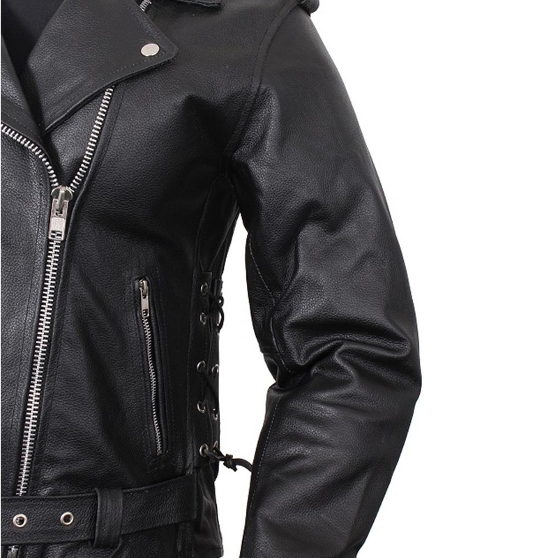 Coltello da donna in pelle RSA Chopper nero