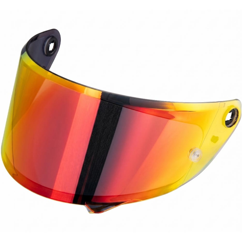 Visiera Pinlock HJC HJ-50 per caschi Y10, colore rosso specchio.