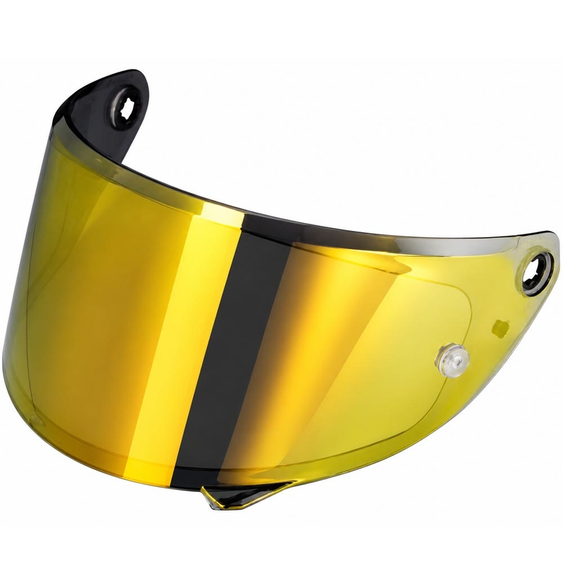 Visiera Pinlock HJC HJ-50 per caschi Y10, colore oro specchiato.