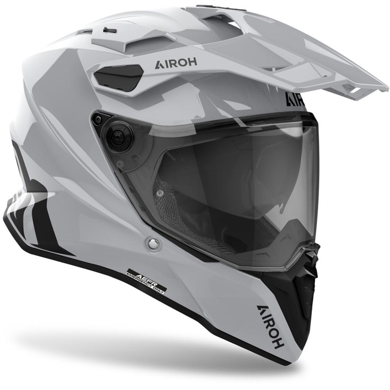Casco Enduro Airoh Commander 2 Color Grigio Lucido