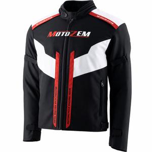 Giacca da moto Motozem Team 2 nera-bianca