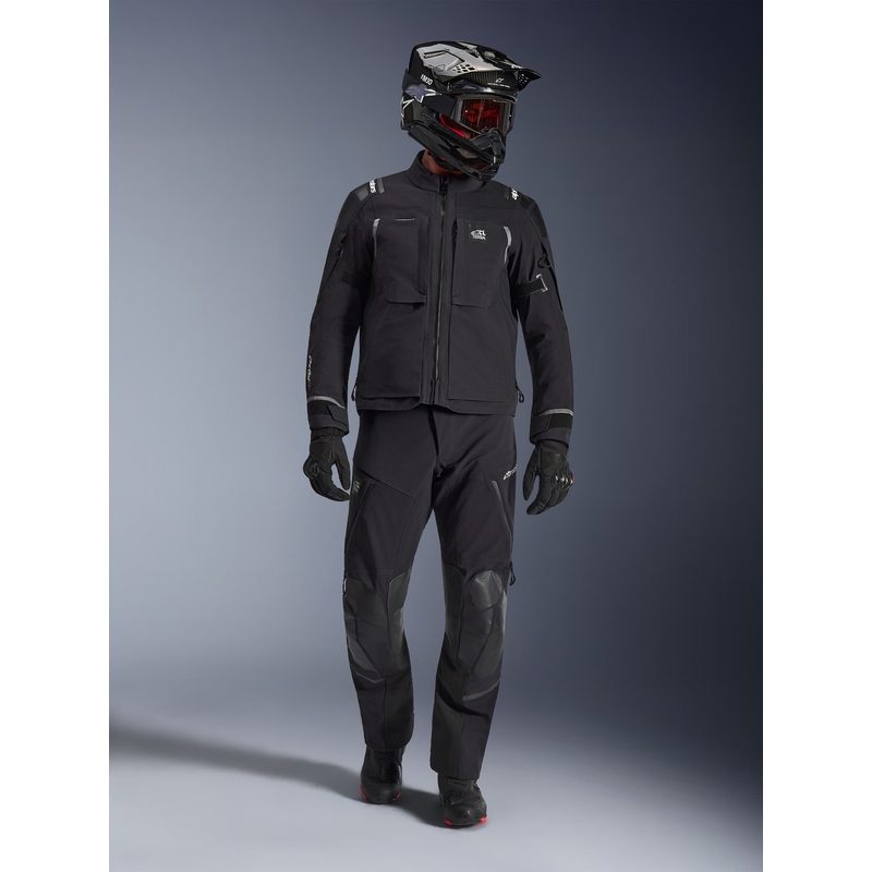 Giacca da moto Alpinestars Andes PRO Drystar XF nera-grigio scuro