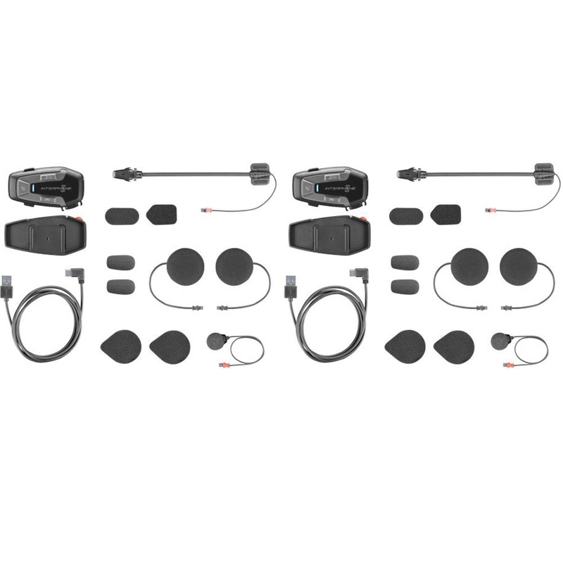 Cuffie Bluetooth Interphone U-COM6R - Confezione doppia