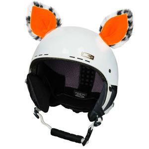 Orecchie a caschetto Cat arancione neon