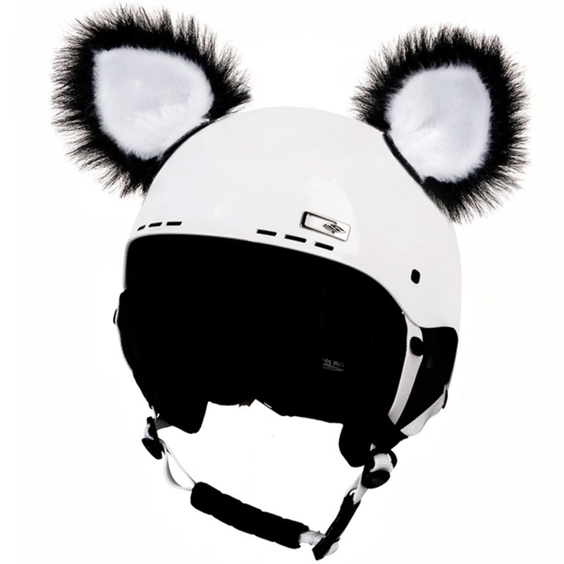 Orecchie del casco Cat nero