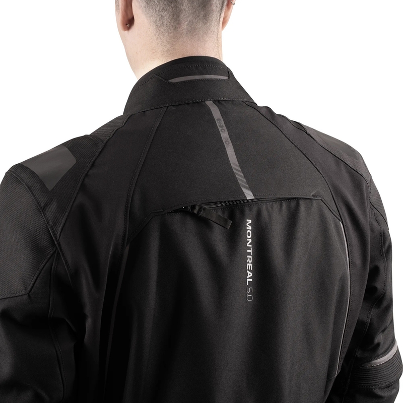 Giacca da motociclista Oxford Montreal 5.0 nera