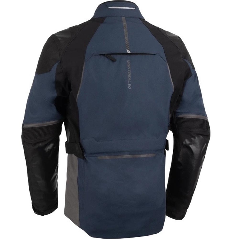 Giacca da motociclista Oxford Montreal 5.0 blu-nero-grigio