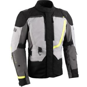 Giacca da motociclista Oxford Montreal 5.0 grigio-nero-giallo