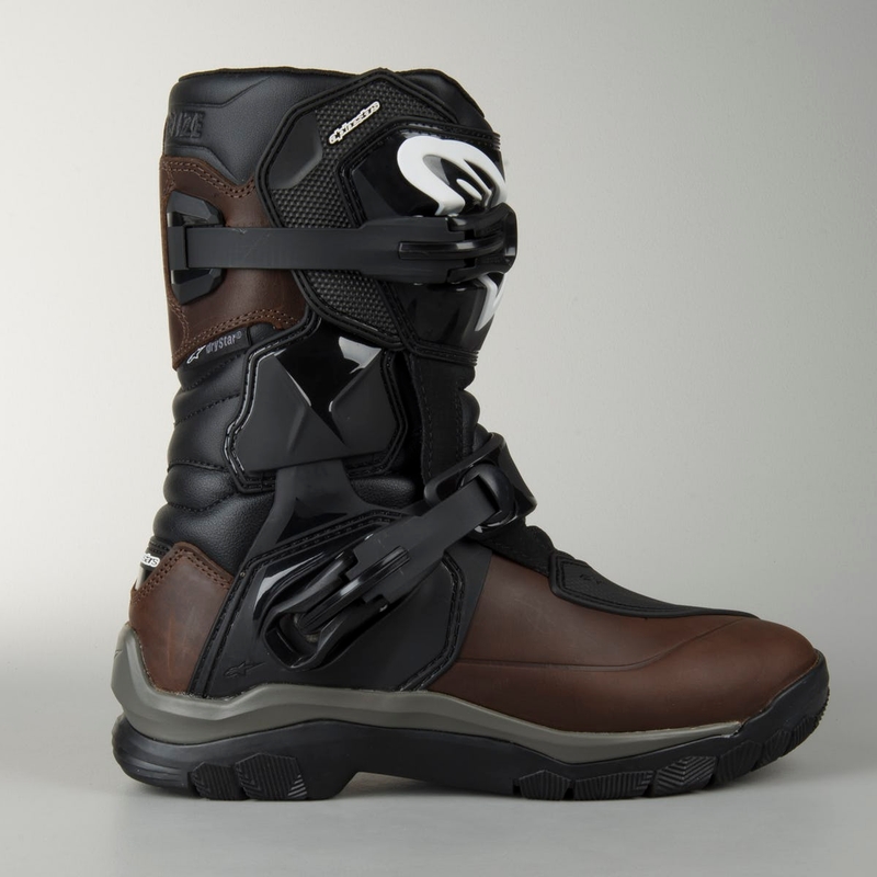 Stivali da moto Alpinestars Belize Oiled Drystar Brown